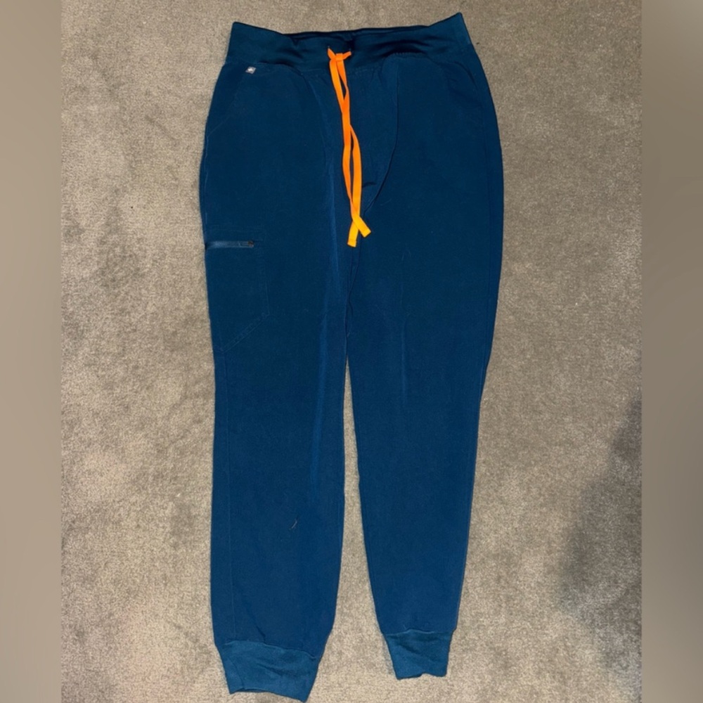 Figs High-Rise Joggers - Deep Reef